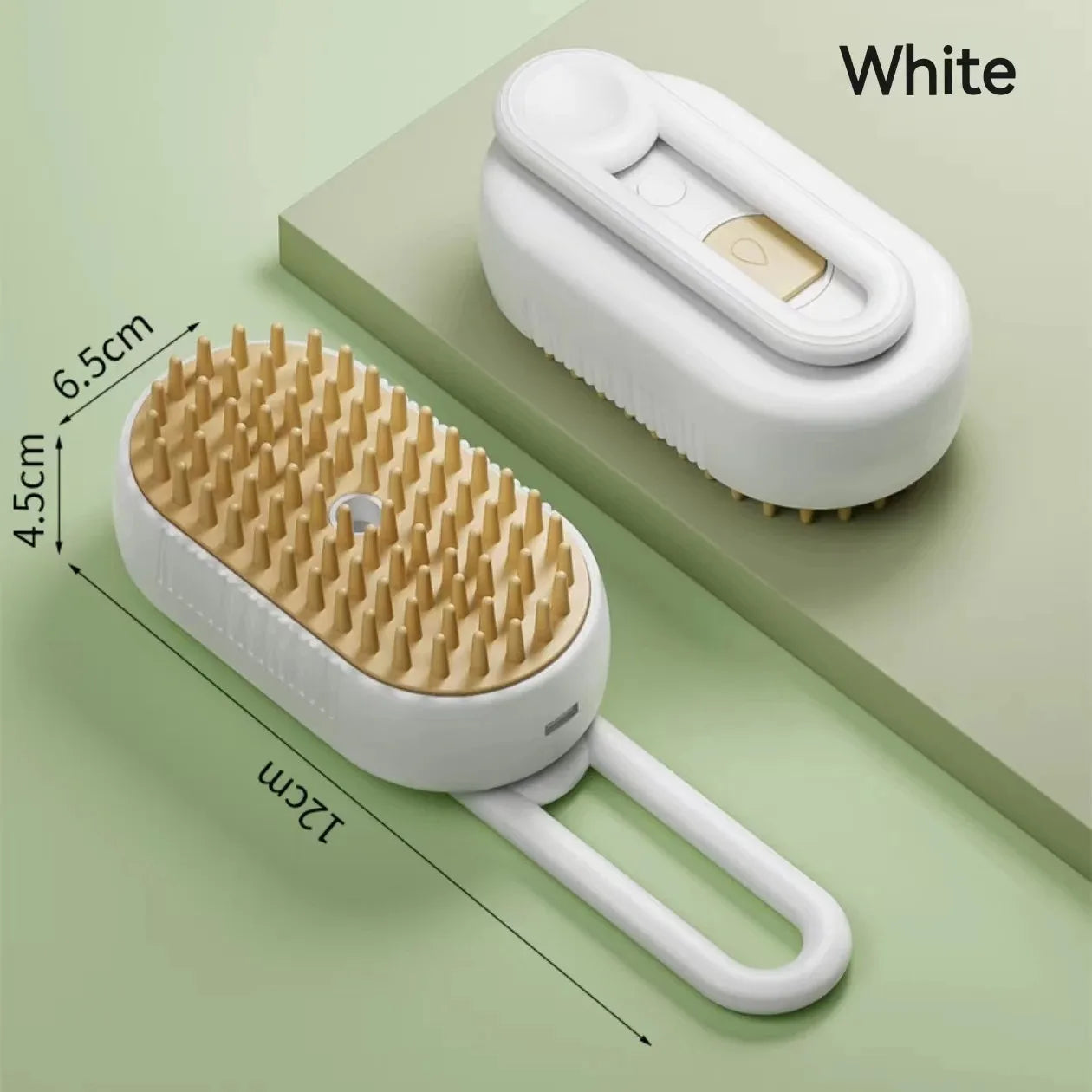 3-in-1 Electric Pet Grooming Brush with Steam Spray, Massage Function, and Hair Removal for Dogs and Cats