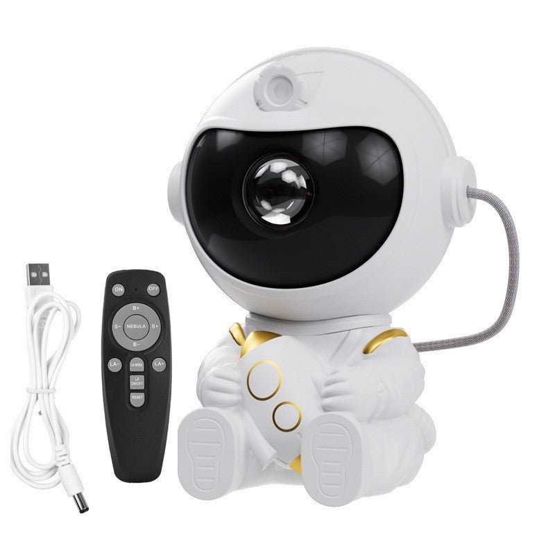 Astronaut Star Projection Night Light with Remote