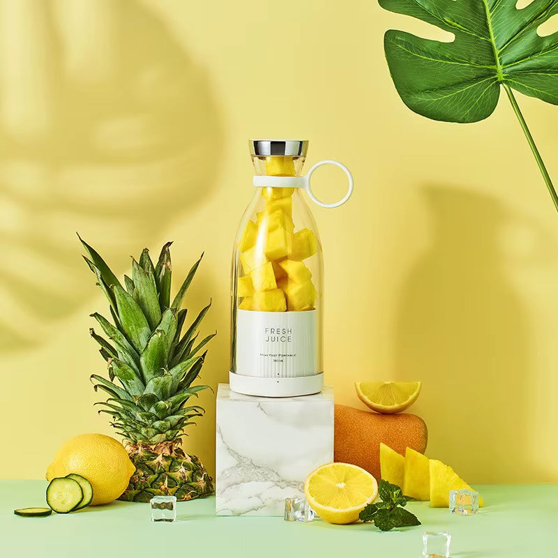Portable 350ml Rechargeable USB Smoothie Mixer and Mini Fruit Blender