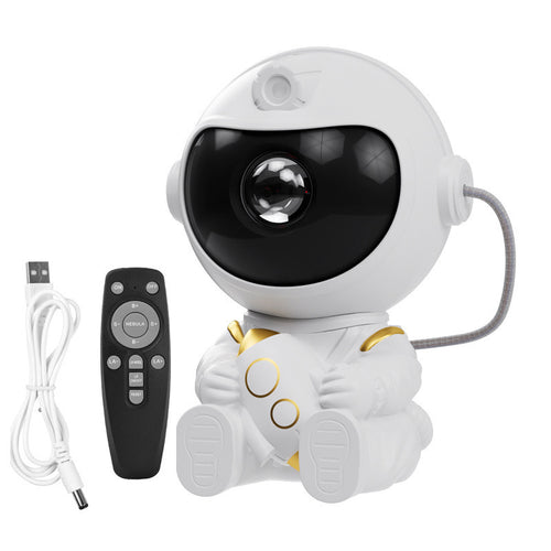Astronaut Star Projection Night Light with Remote