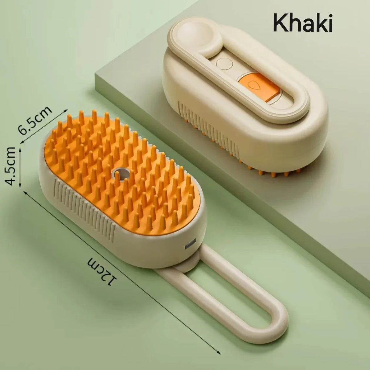 3-in-1 Electric Pet Grooming Brush with Steam Spray, Massage Function, and Hair Removal for Dogs and Cats